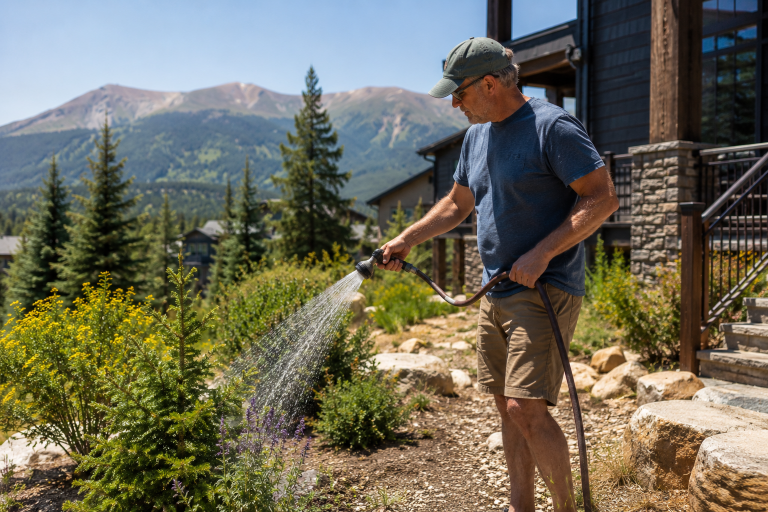 Water Restrictions, Xeriscaping & Summer Landscaping Rules for Mountain Homes